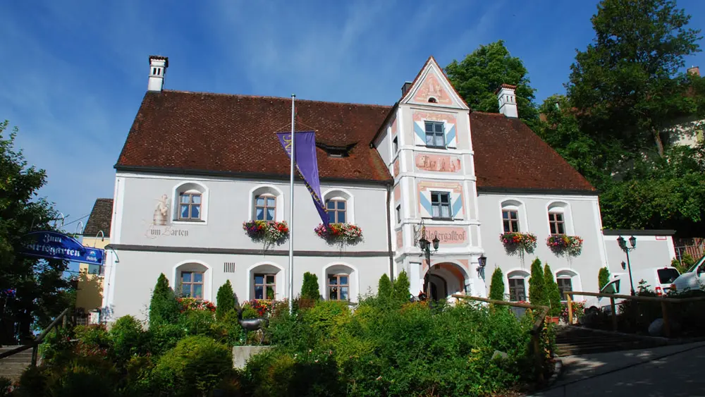 Außenansicht des Klostergasthofs
