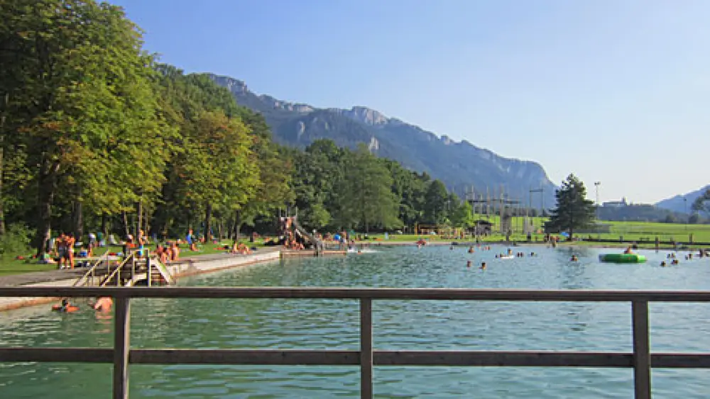 Das Natur-Freibad in Aschau im Chiemgau
