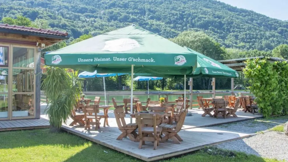 Kiosk am Badesee