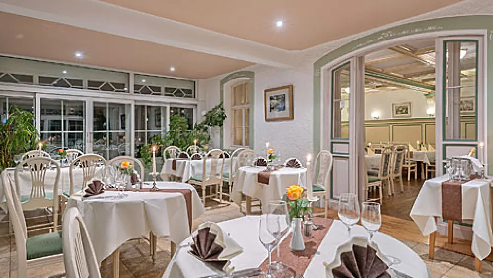 Restaurant des Burghotel Aschau im Chiemgau