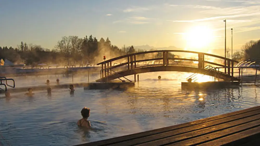 Relaxbecken der Chiemgau Thermen