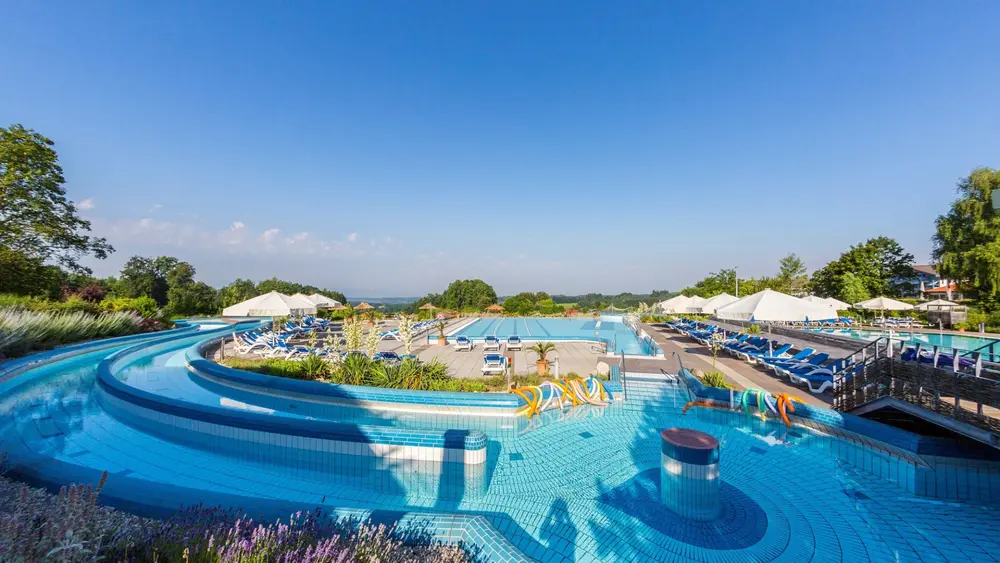 Chiemgau Thermen Außenbereich