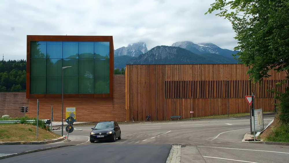 Blick auf das Nationalparkzentrum