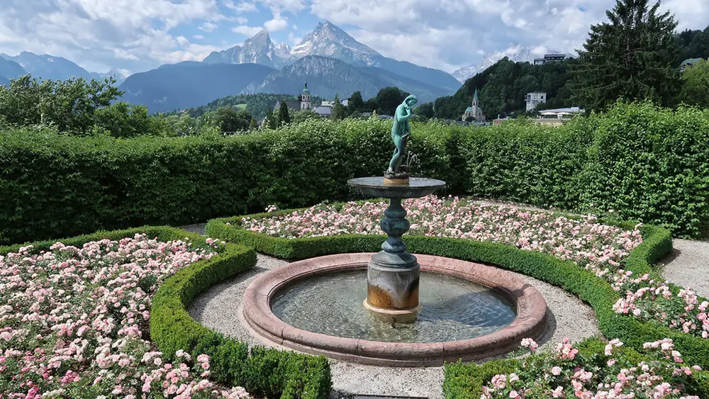 Garten am Königlichen Schloss Berchtesgaden