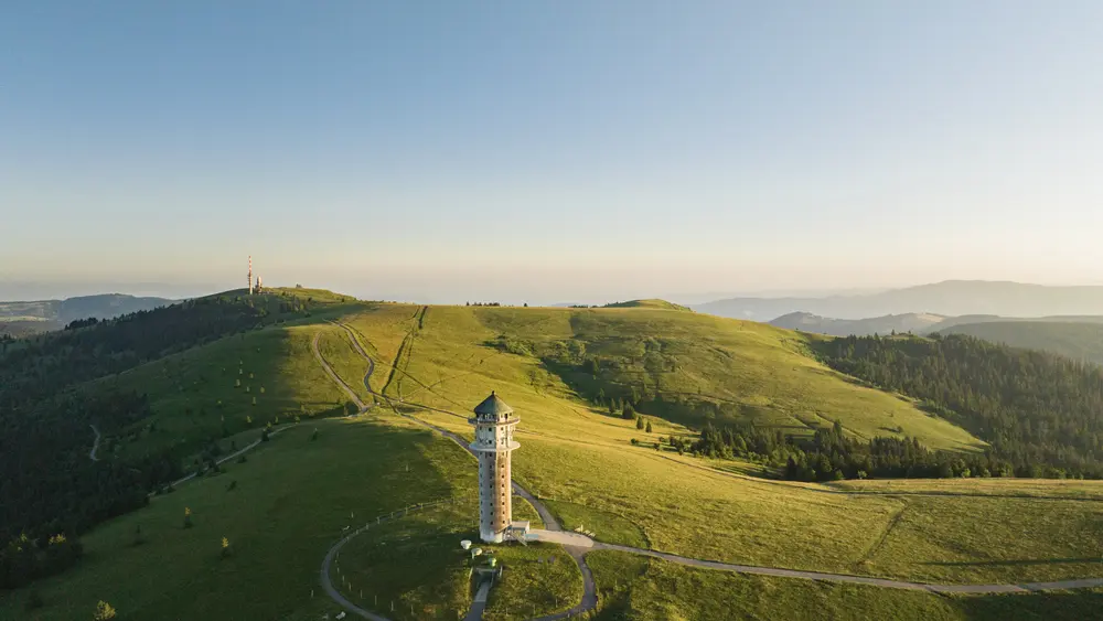 Blick auf den Feldbergturm