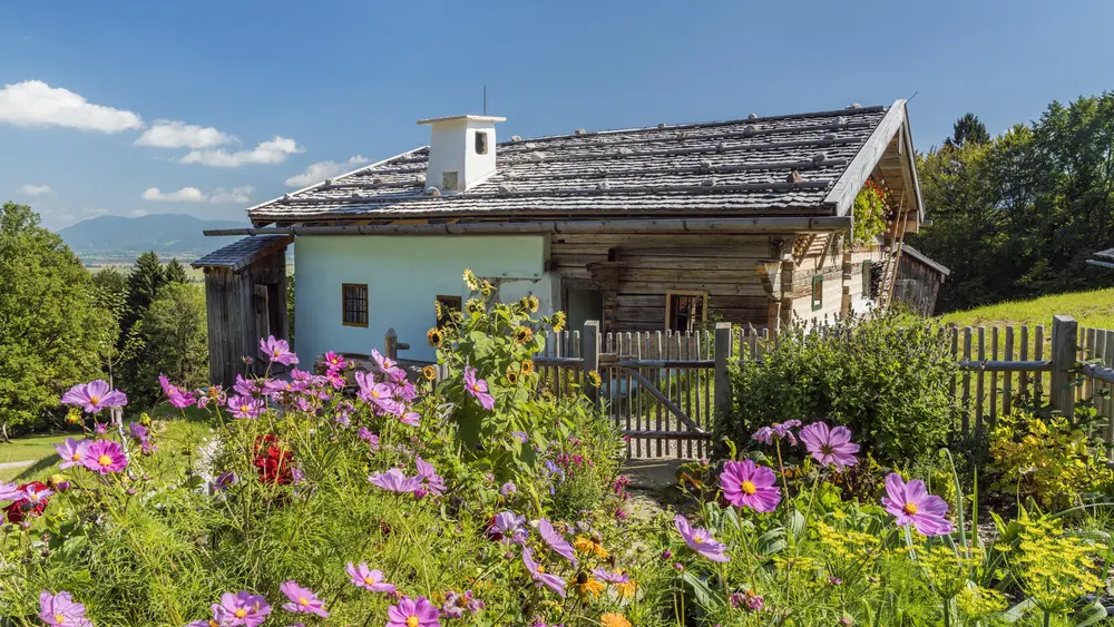 Freilichtmuseum Glentleiten Marosen-Lehen Garten