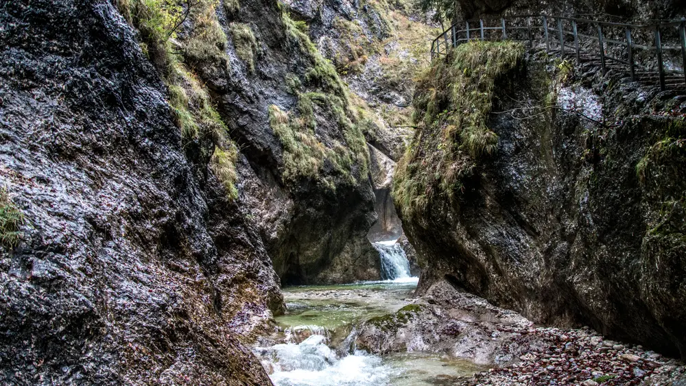 Almbachklamm Marktschellenberg im Berchtesgadener Land