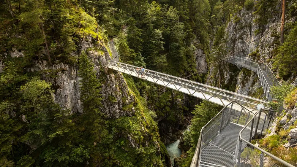 MITTENWAKLD, DEUTSCHLAND, 22.07.2019: Leutaschklamm/Geisterklamm

Foto: Philipp Guelland