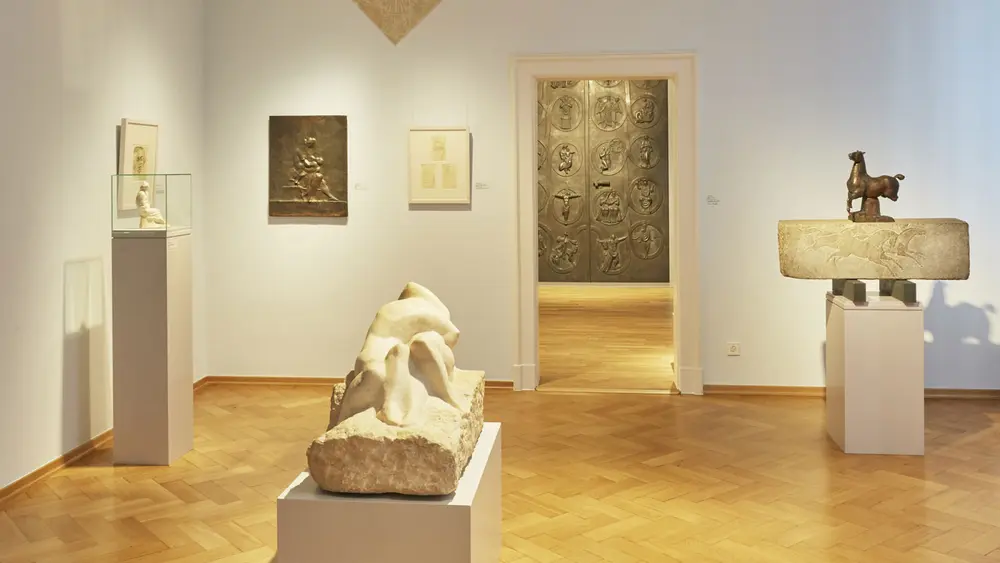 Blick in die Ständige Sammlung zu Edwin Scharff