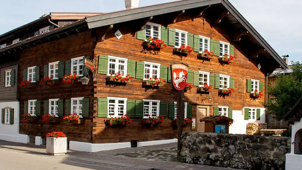 Das Köcherlehaus in Oberstdorf beherbergt das Heimatmuseum