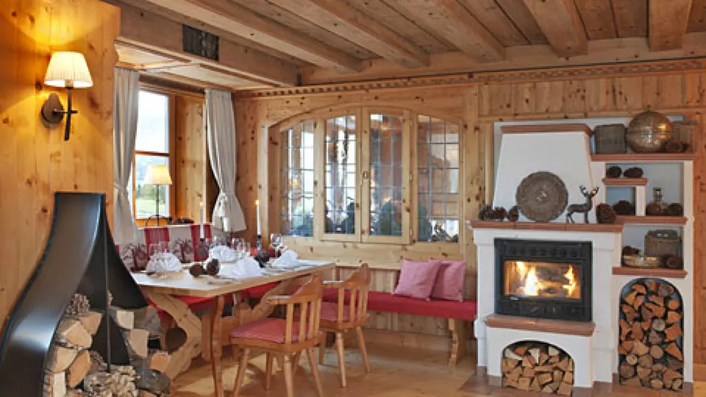 Die Auerhahn-Stube des Gut Steinbach in Reit im Winkl