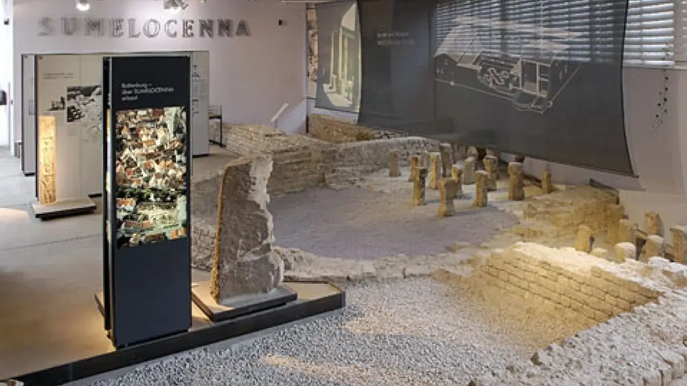 Ausstellung im Sumelocenna-Museum