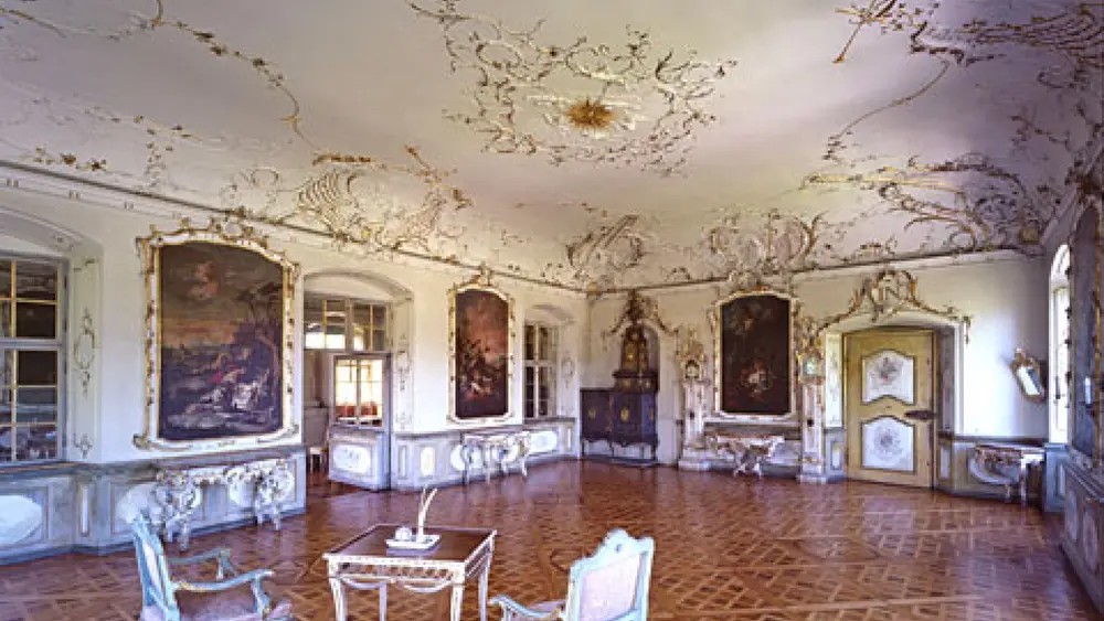 Empfangszimmer im Schloss Salem am Bodensee