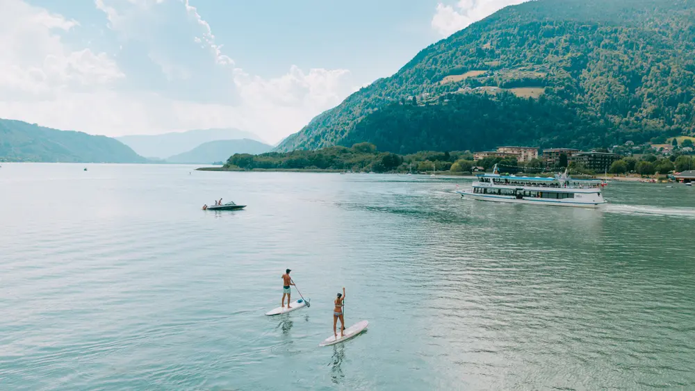 SUP auf dem Ossiacher See
