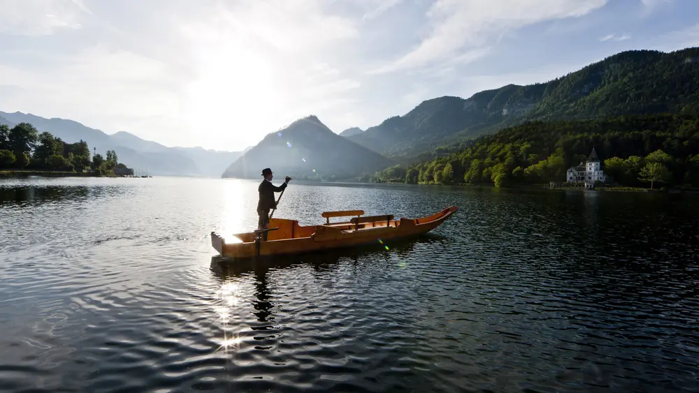 Plättenfahrt am Grundlsee