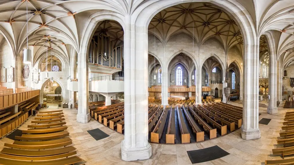 Panoramashot Stiftskirche Tübingen
