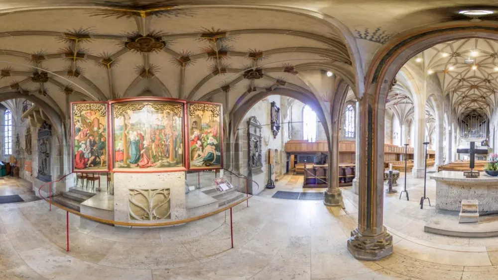Panoramashot Stiftskirche Tübingen