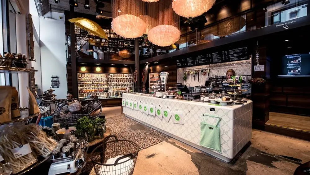 Vegi-Metzgerei im Hiltl-Laden