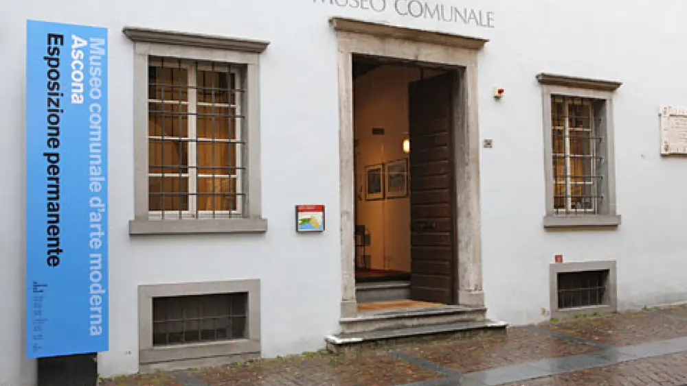 Außenansicht des Museo comunale d'arte moderna in Ascona