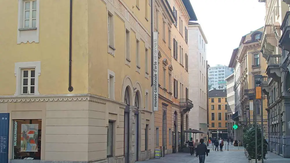 Das Museo Cantonale im Palazzo Reale in Lugano