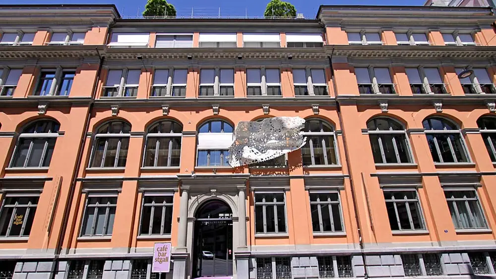 Außenansicht des Textilmuseums St. Gallen