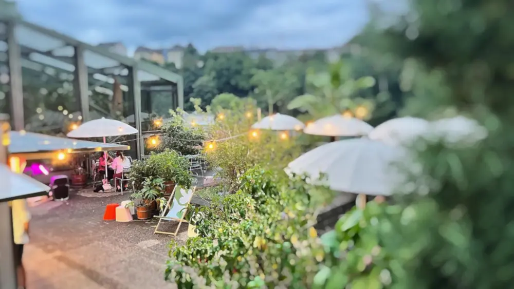 Café Fleuri im Botanischen Garten Bern