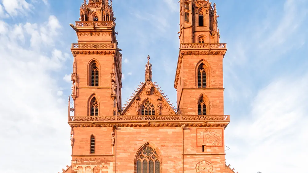 Blick auf das Basler Münster