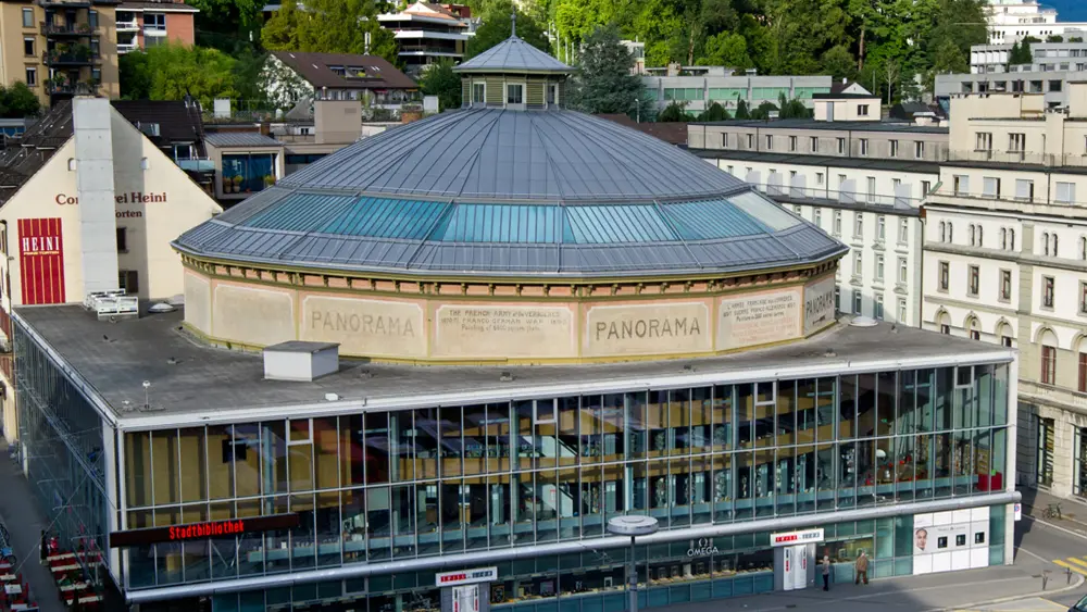 Gebäude des Bourbaki-Panoramas in Luzern