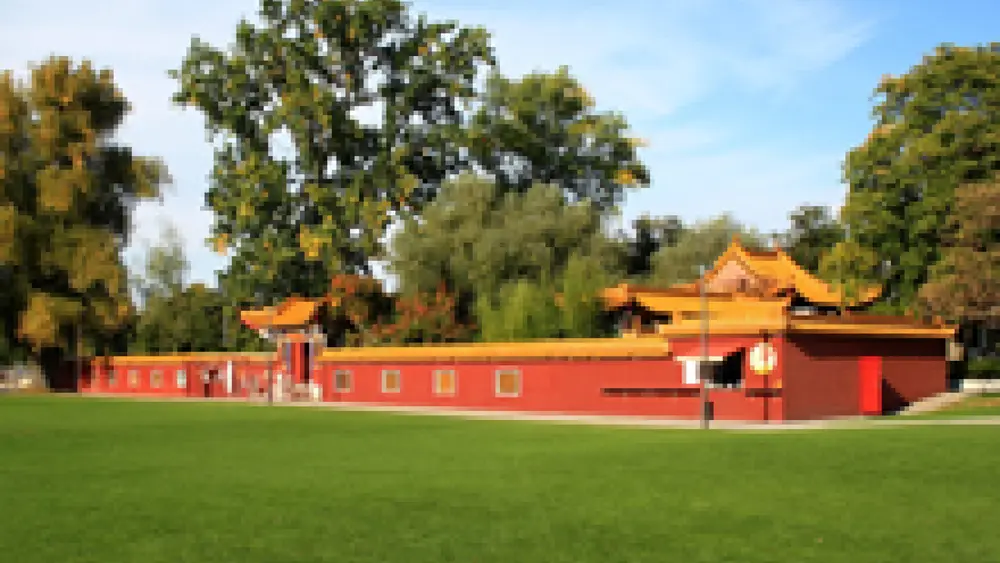 Chinesischer Garten auf der Blatterwiese-Zürichhorn