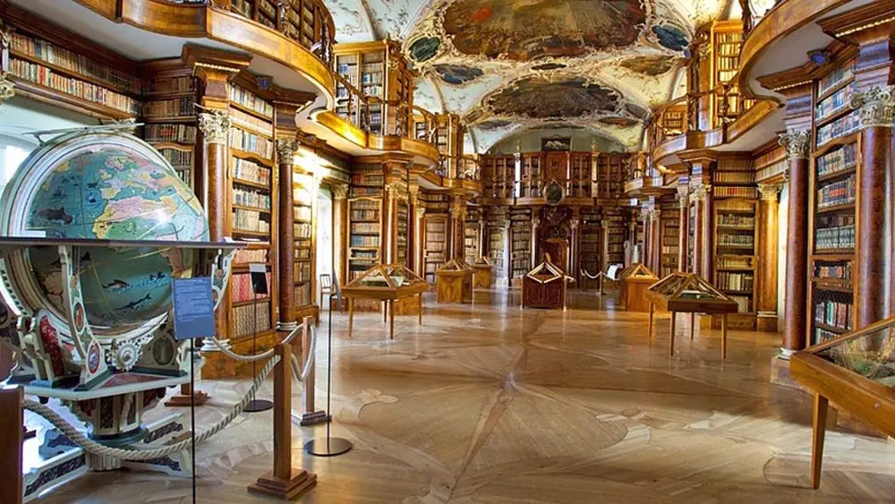 Barocksaal der Stiftsbibliothek St. Gallen