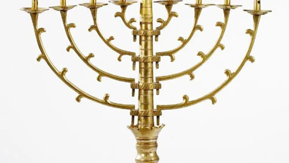 Chanukkaleuchter, Otterberg D, 1821 (JMS 64)