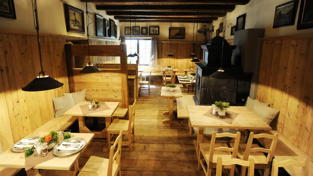 Gastraum im Weißen Rössl in Innsbruck