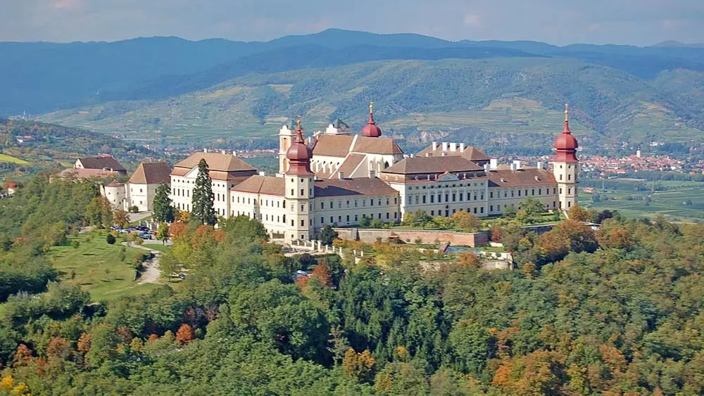 Blick auf die Gesamtanlage des Stifts Göttweig