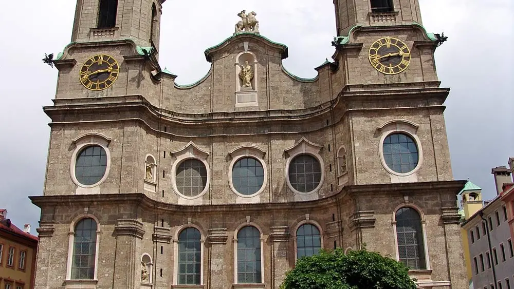 Außenansicht des Dom zu St. Jakob in Innsbruck