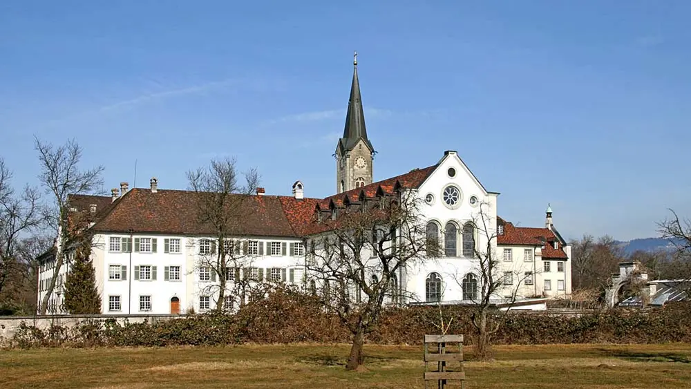 Blick auf Kloster Mehrerau