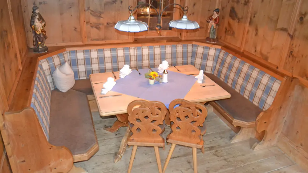 Essecke im Gasthof Jakober