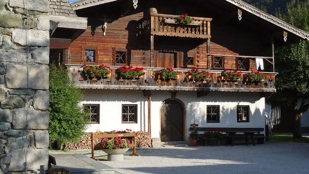 Das Bauernhaus ist Teil des Felberturm-Museums