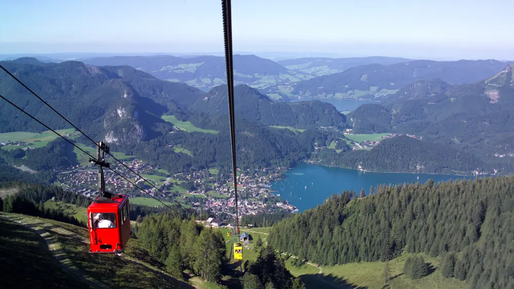 Seilbahn auf das Zwölferhorn