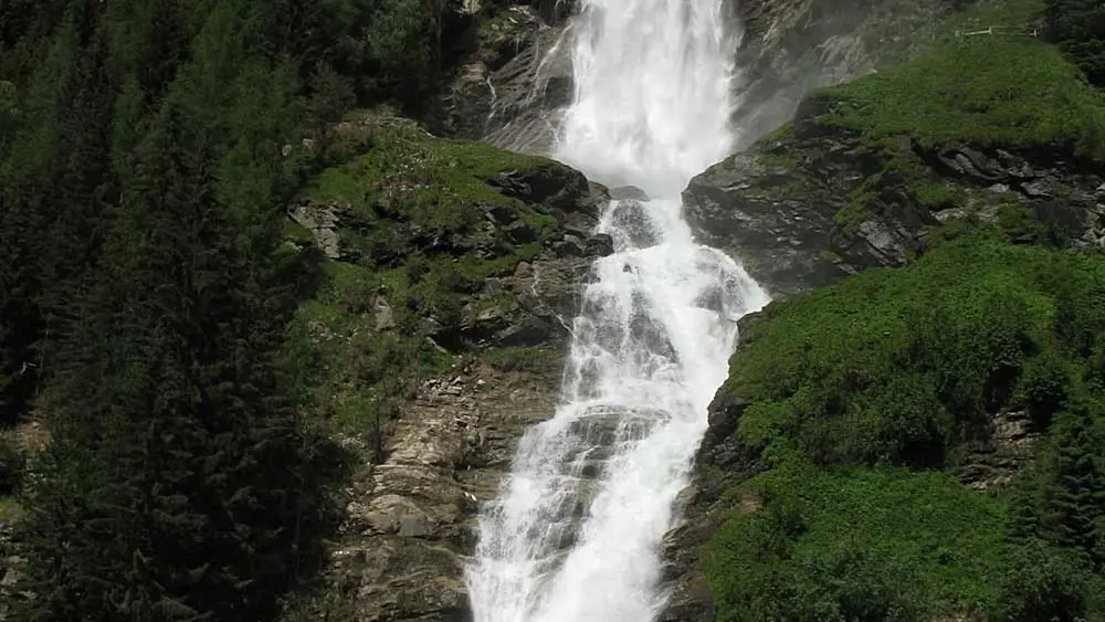 Die Kaskaden des Stuibenfalls in Umhausen-Niederthai