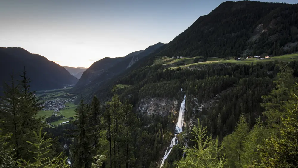 Am Stuibenfall findet man einen sehr beliebten Klettersteig