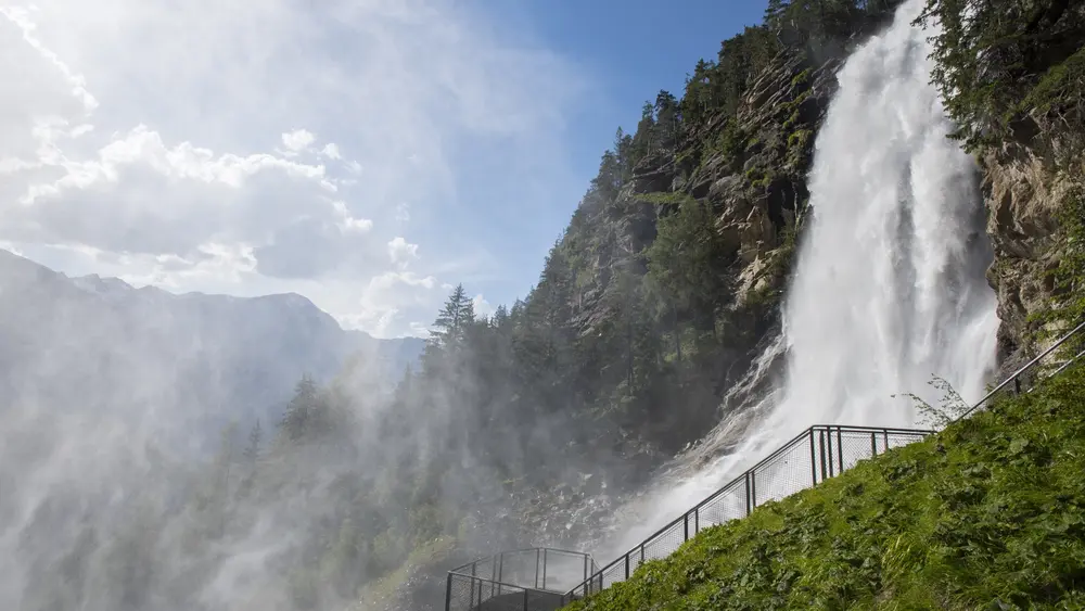 Spektakulärer Stuibenfall