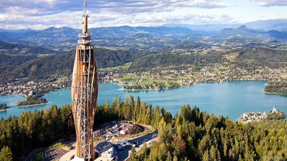 Aussichtsturm Pyramidenkogel Keutschach