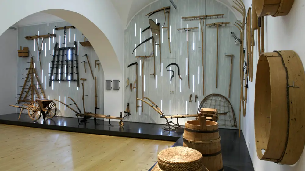Raum im Landwirtschaftsmuseum Stainz