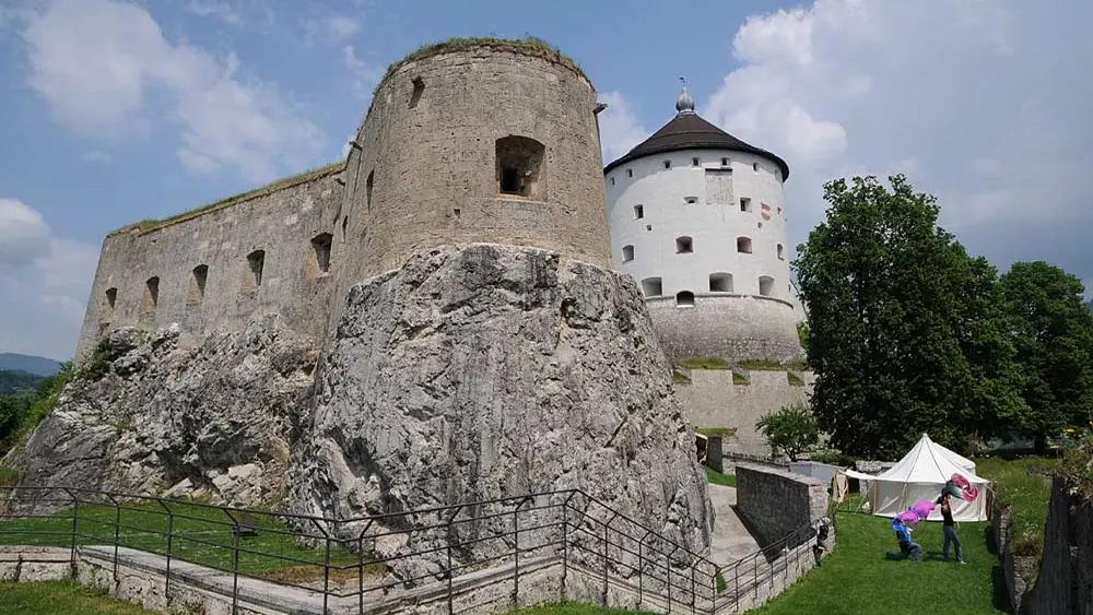 Turm mit der Heldenorgel in der Festung Kufstein