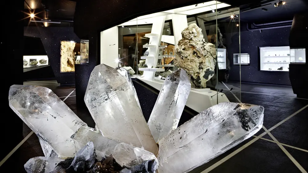 Kristalle im Museum Bramberg