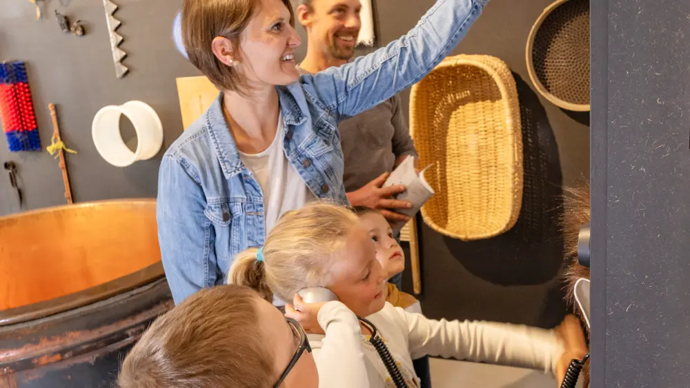 Interaktive Ausstellung im Museum Rheinwald