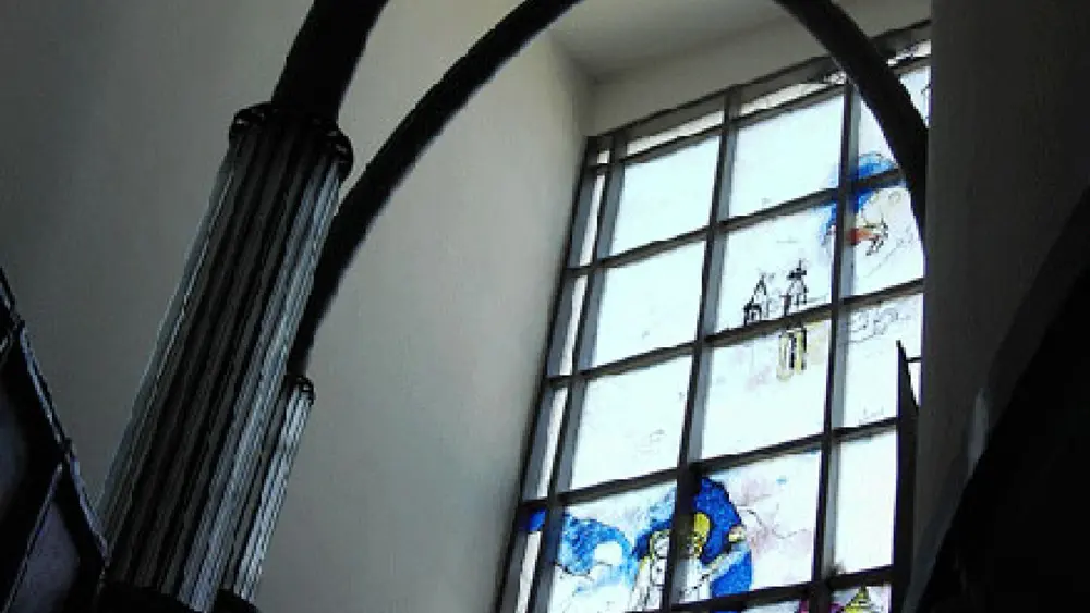 Eingangshalle Glasmuseum Frauenau