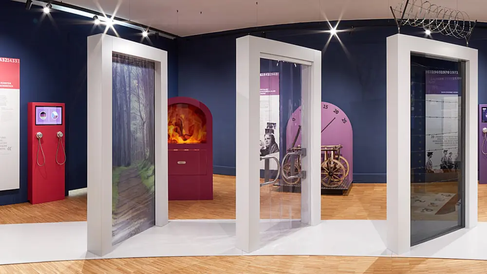 Blick in die Ausstellung des Landestormuseums in Furth im Wald