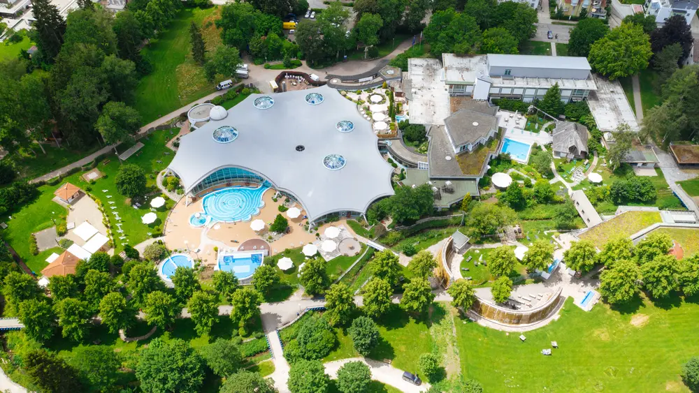 Luftaufnahme Solemar Therme in Bad Dürrheim