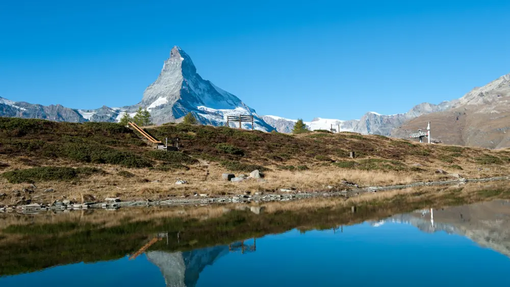 Matterhorn mit Leisee